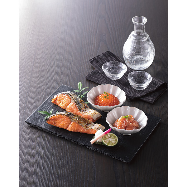 北海道産新巻鮭親子セット