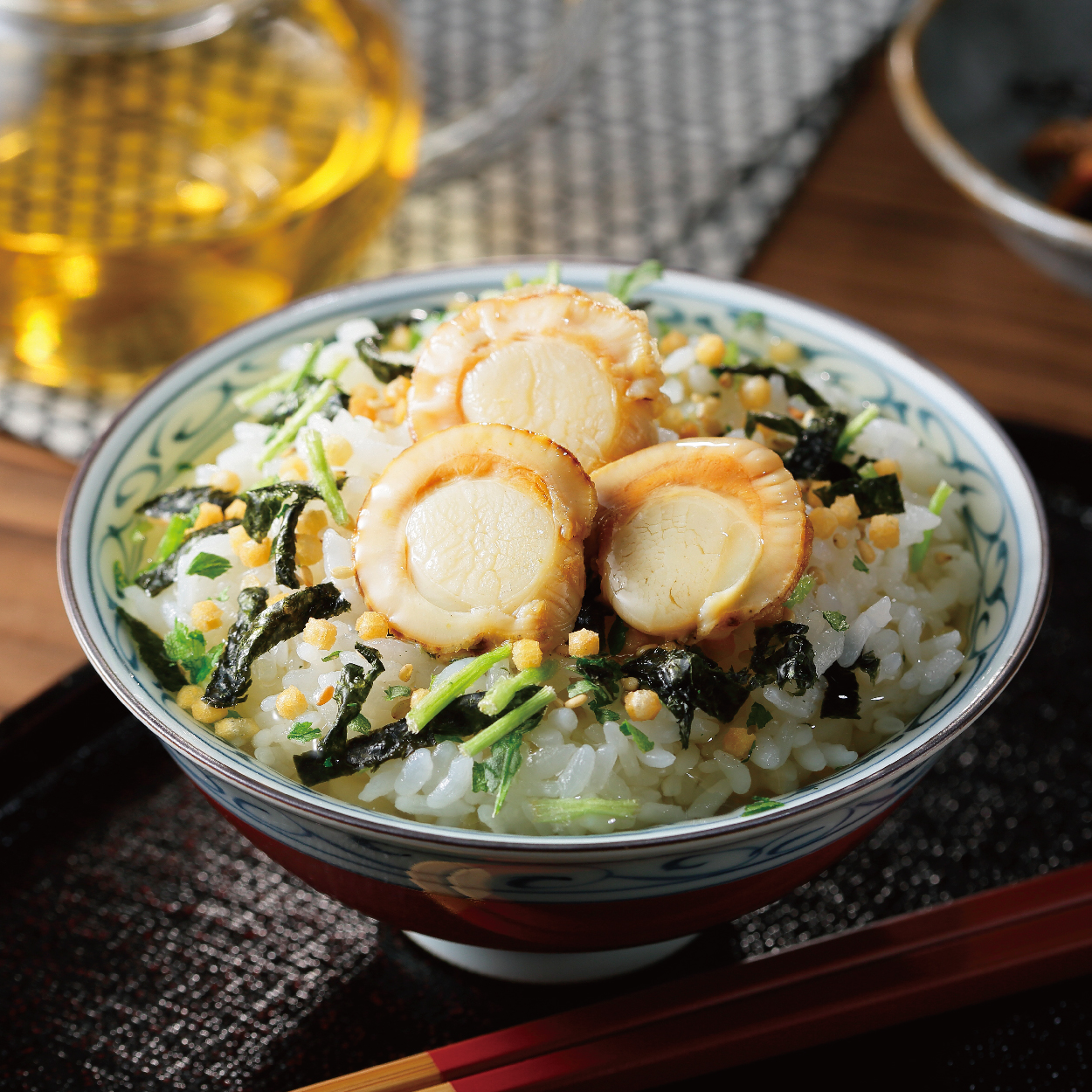 【TOKYO HIROYA】お茶漬け Naruhodo Chazuke 帆立 5食入り