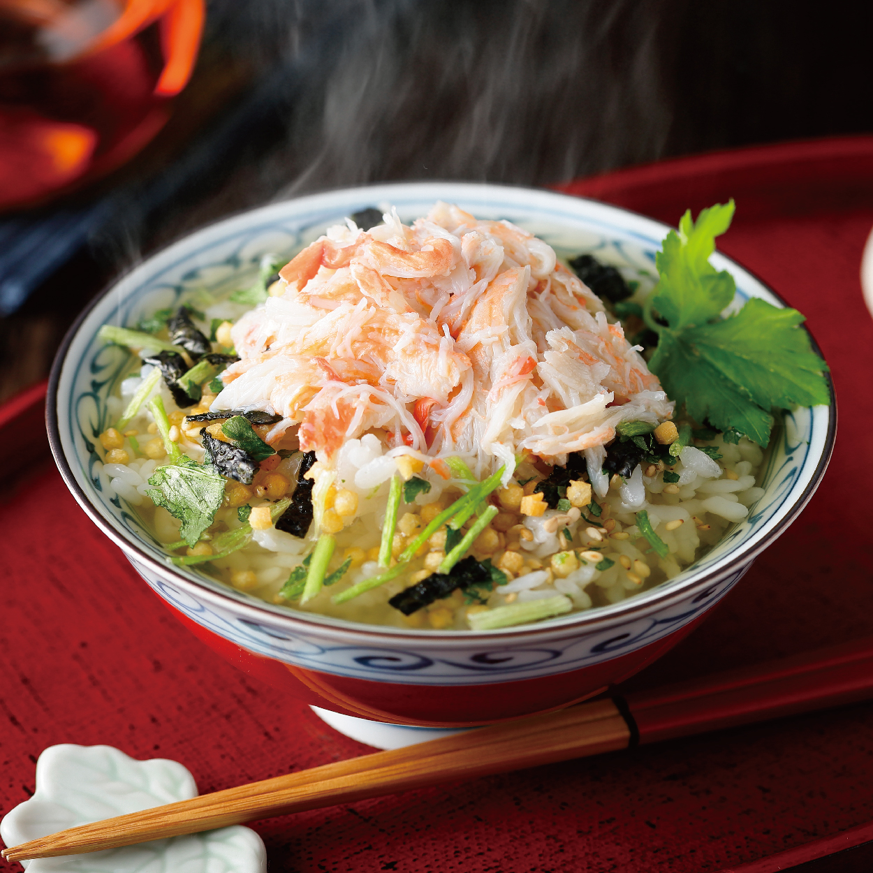 【TOKYO HIROYA】お茶漬け Naruhodo Chazuke 蟹 5食入り