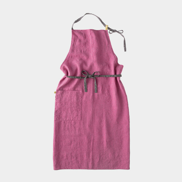 【Lino e Lina】フルエプロン マノン マぜンタ