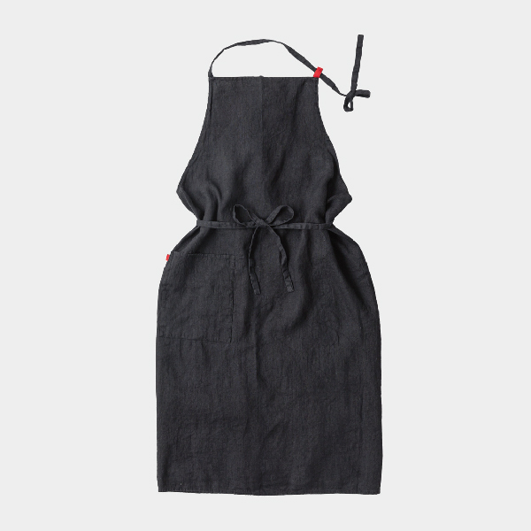 【Lino e Lina】フルエプロン マノン ノワール