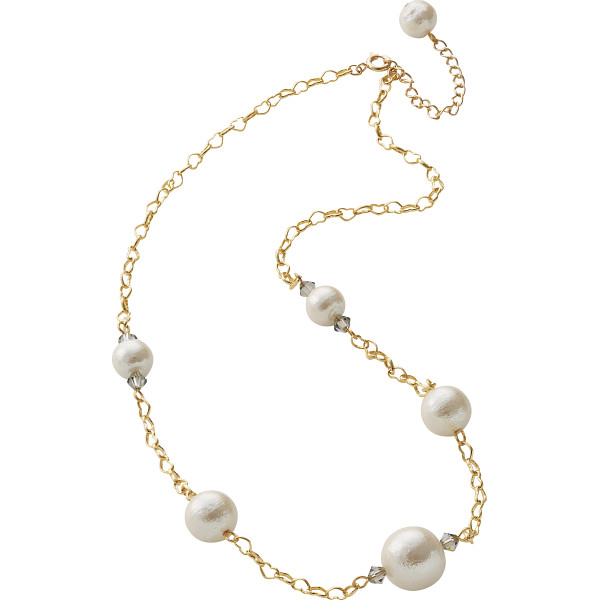 アトリエエトラ コットンパールネックレスキスカ