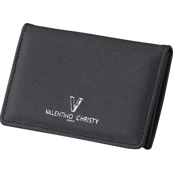 ヴァレンティノクリスティー 名刺入れブラック