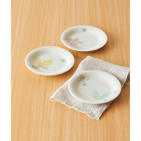 ハナエモリ　ペタル　トリオ１６プレートセット