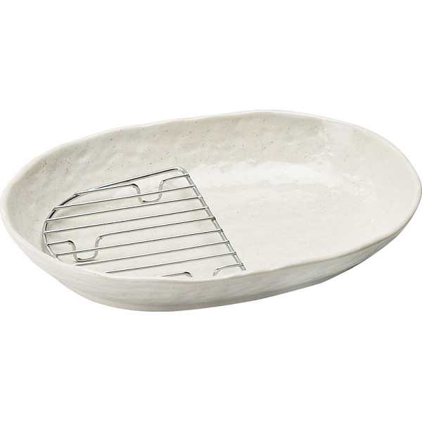 スノコ付 楕円皿