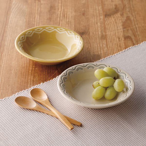 コモン　ペアフルーツボウル（スプーン付）