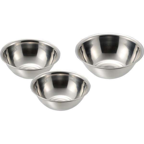 プロンジュⅢ ステンレスボウル３点セット