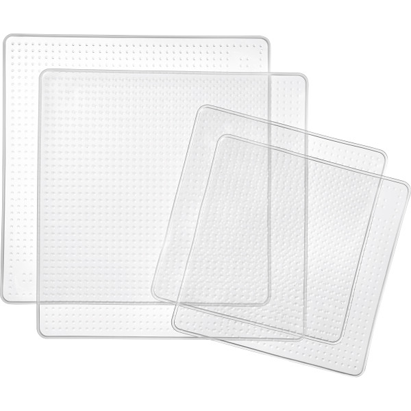 ラクーニ 角型シリコーンラップ（４枚入）