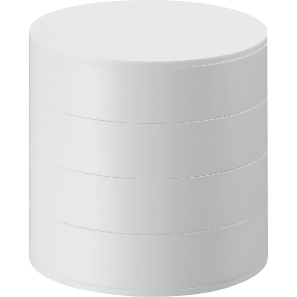 アクセサリートレー４段ホワイト