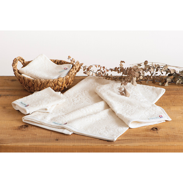 オーガニックコットン使用 今治産 フェイス・ウォッシュタオルセット