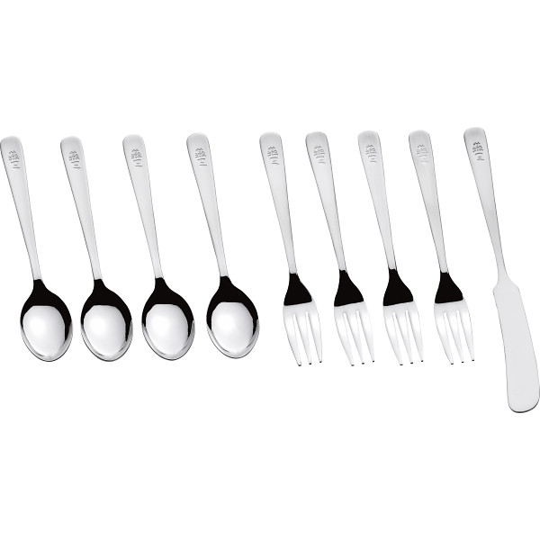 燕三 ステンレスライラック カトラリー９本セット