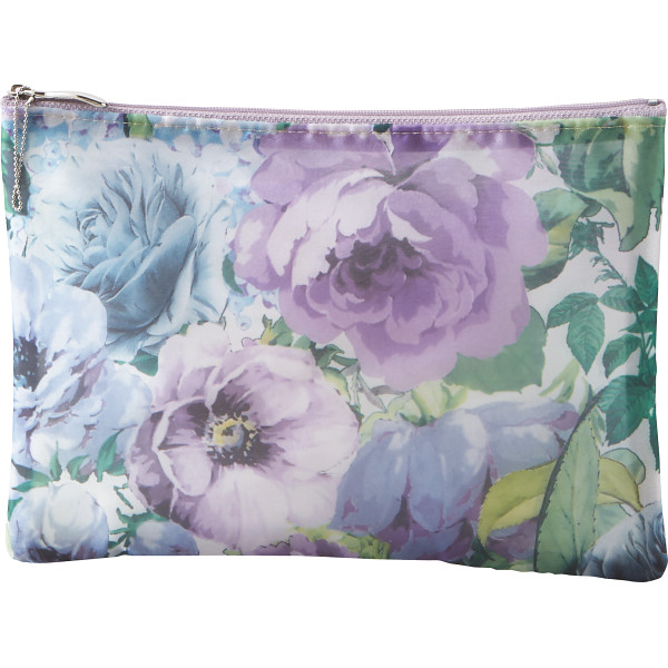 日本製オーガンジー抗菌ポーチパープル