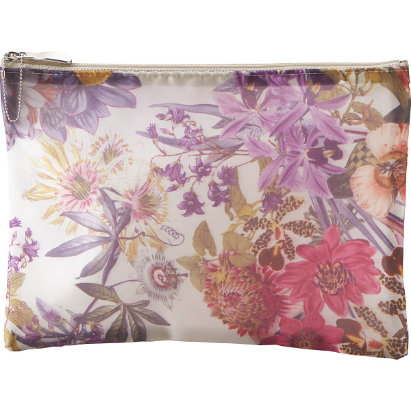 日本製オーガンジー抗菌ポーチホワイト