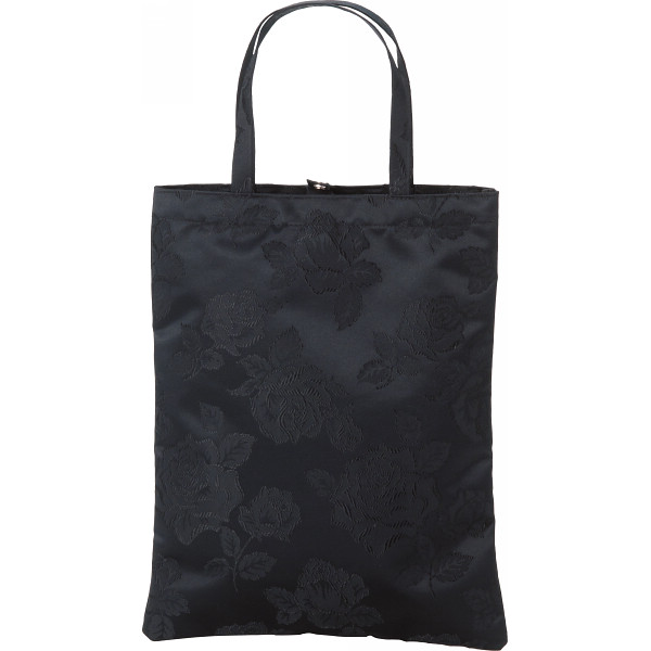 福井県産ローズエレガンス手さげブラック