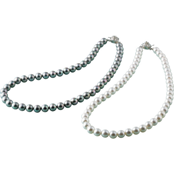 ヴィクトリアンローズ 貝パールネックレスホワイト