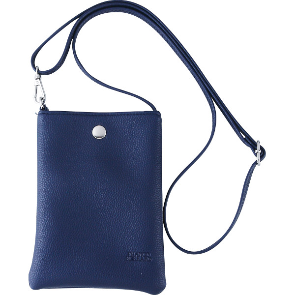 フランコフェラーロ スマホポシェットネイビー