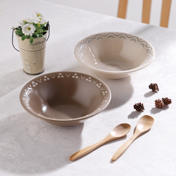 コモン　ペアサラダボウル（スプーン付）