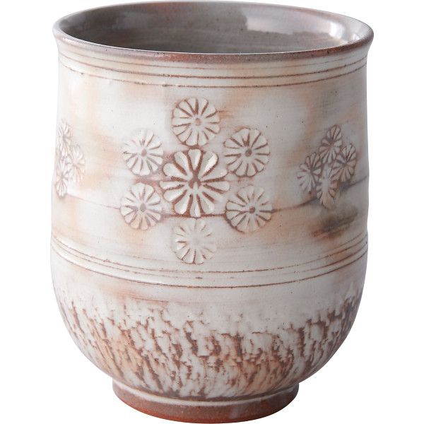 清水焼 印華 えくぼ湯呑