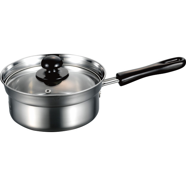 クレール ステンレス片手鍋（１６ｃｍ）