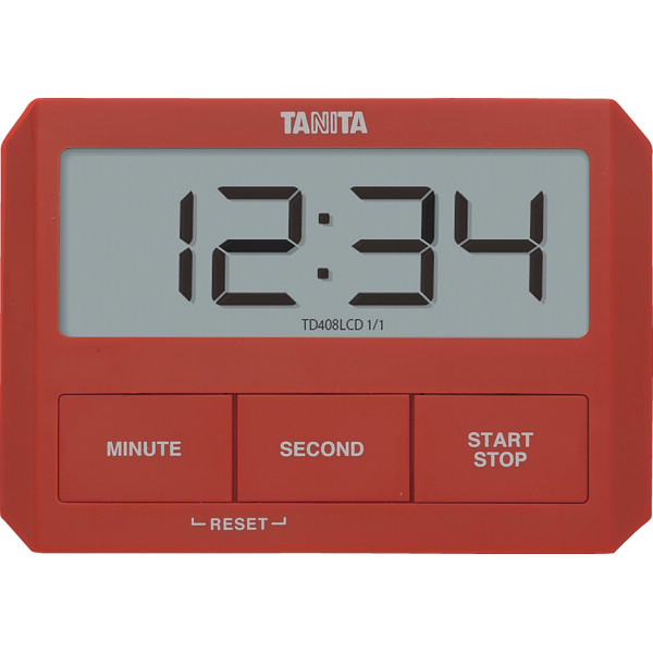 タニタ ガラスにつくタイマーレッド