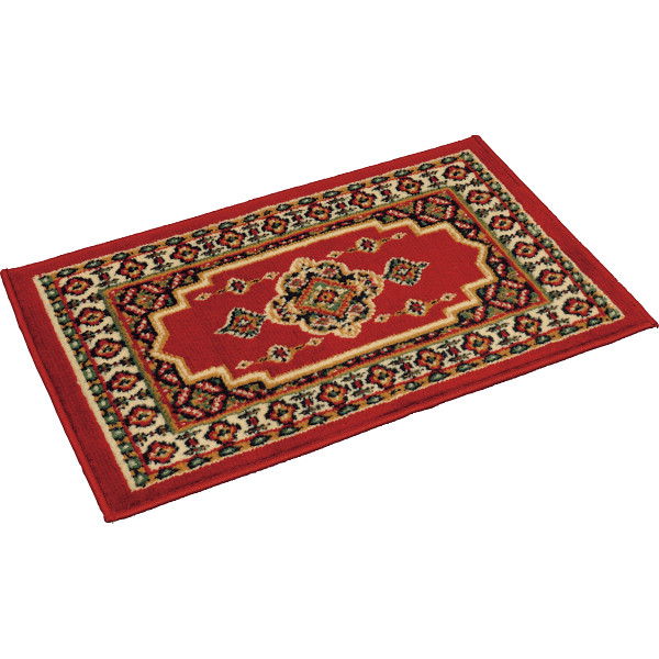 ウィルトン織マットレッド