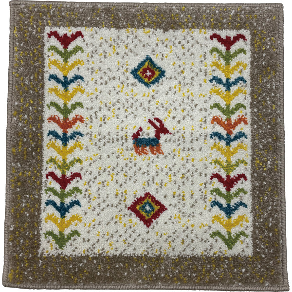 トルコ製チェアパッドアイボリー