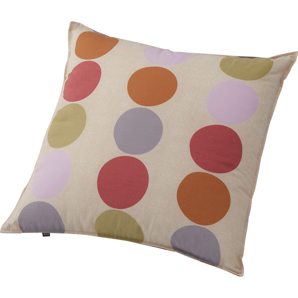 クッション（ドット）アイボリー