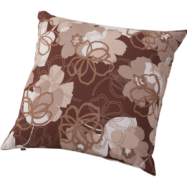 クッション（フルール）ブラウン