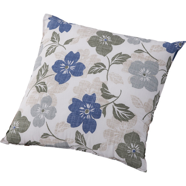 クッション（北欧モダン）ブルー