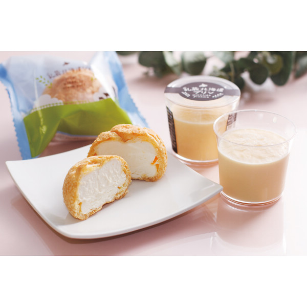 「乳蔵」北海道プリン＆シュークリーム