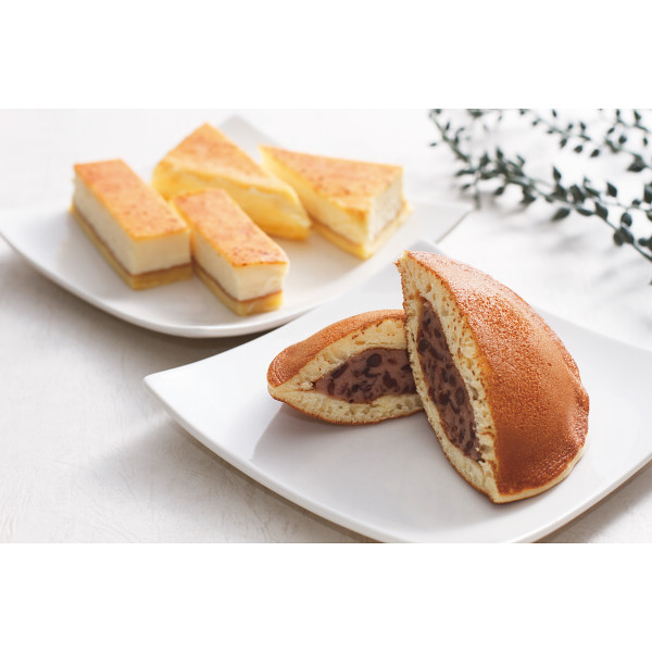 「乳蔵」北海道十勝生どら＆焼きプリンケーキ