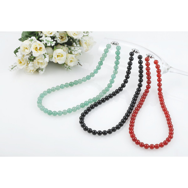 天然石のマグネットネックレスアベンチュリン