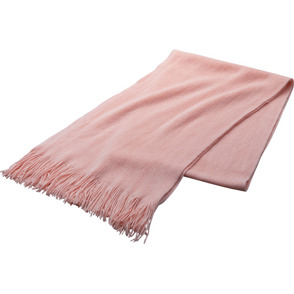 エドマイスター ラッセルマフラーピンク