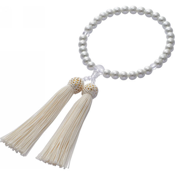 パール念珠ホワイト