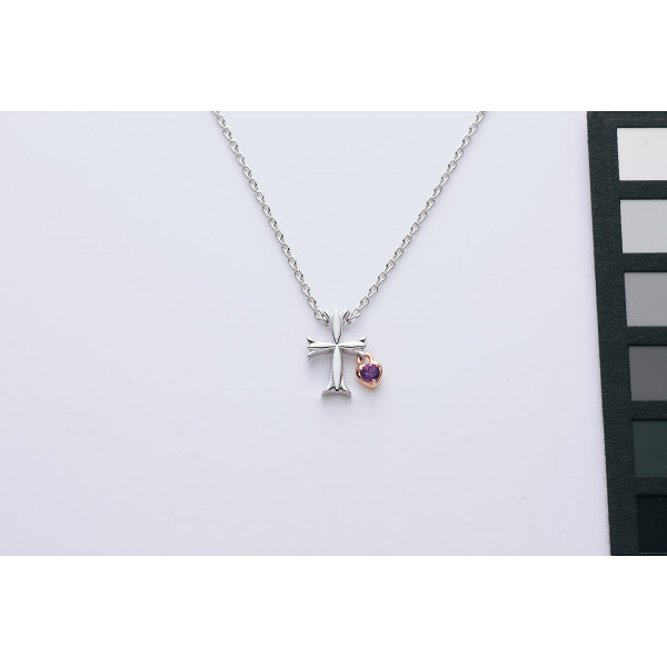 誕生石ペンダント２月・アメジスト