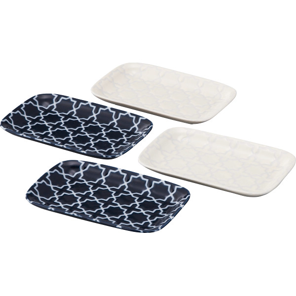 長角皿４枚セット