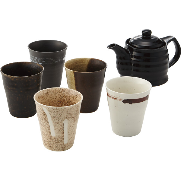 モカファイブ ポット茶器揃