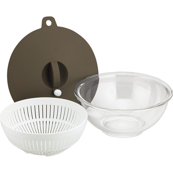 マジカリーノ 耐熱ガラスボウルセット（１８ｃｍ）