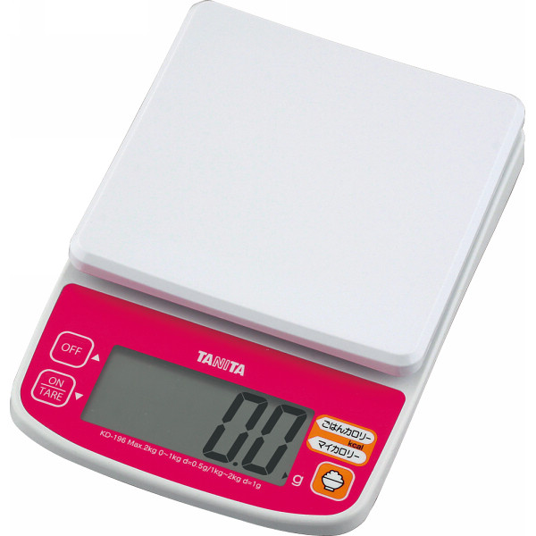 タニタ デジタルクッキングスケールピンク