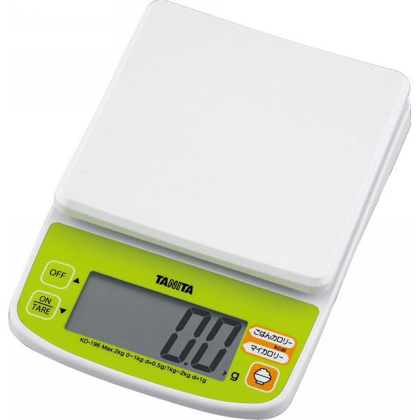 タニタ デジタルクッキングスケールグリーン