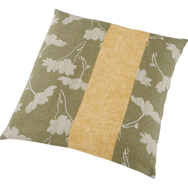 座布団カバー４枚セットグリーン