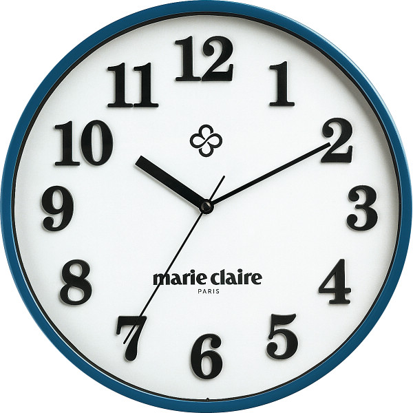 壁掛け時計ネイビー