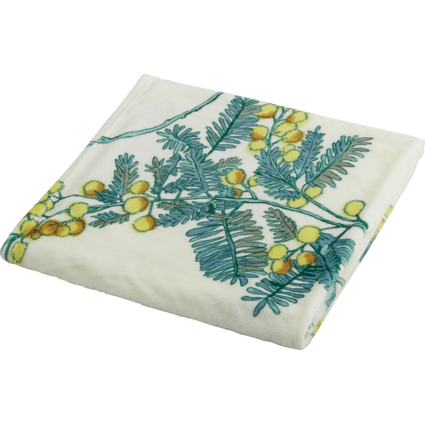 ミアミモザ プリントマイクロファイバーハーフケット