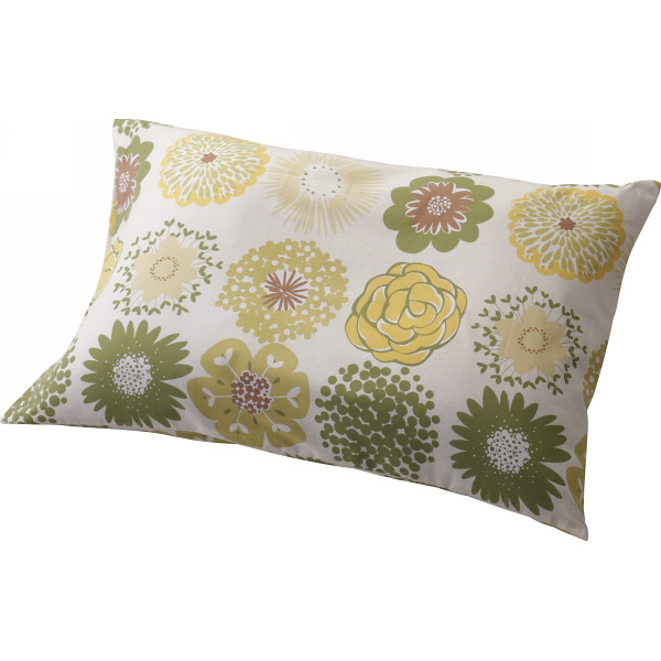 洗える枕＆カバーセットグリーン