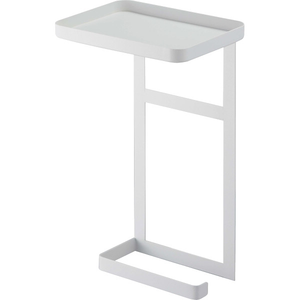 トイレットペーパーホルダー上ラック２段ホワイト