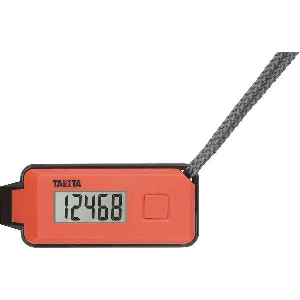 タニタ ３Ｄセンサー搭載歩数計 歩イッスルオレンジ