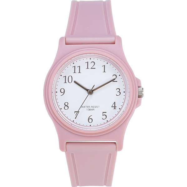 １０気圧防水リストウオッチピンク