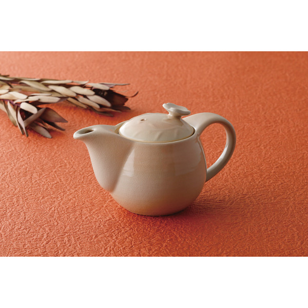 萩焼　ポット急須　華（茶コシ付）