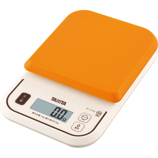 タニタ デジタルクッキングスケールオレンジ
