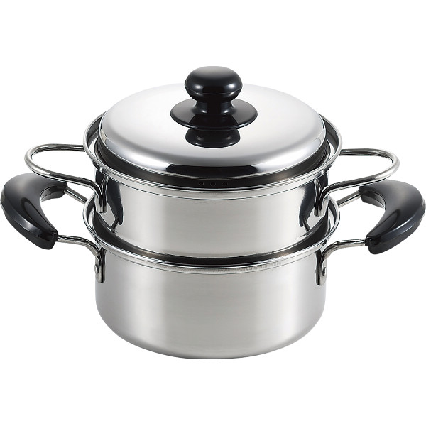 陳建一 二段蒸し器（１６ｃｍ）